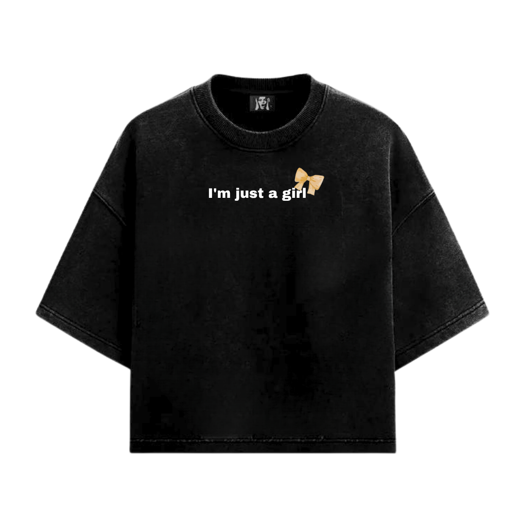 M JUST A GIRL LABUBU TSHIRT