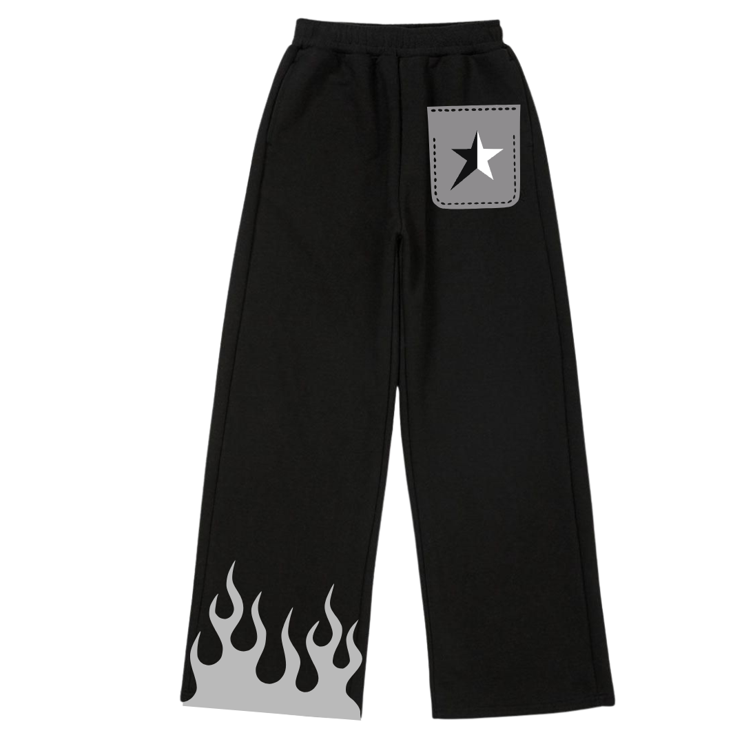 Fire baggy jogger
