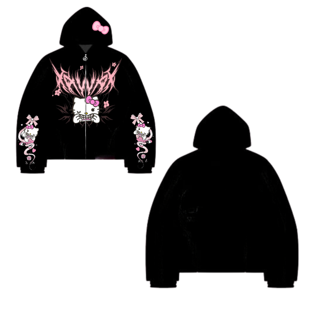 hello kitty zip up