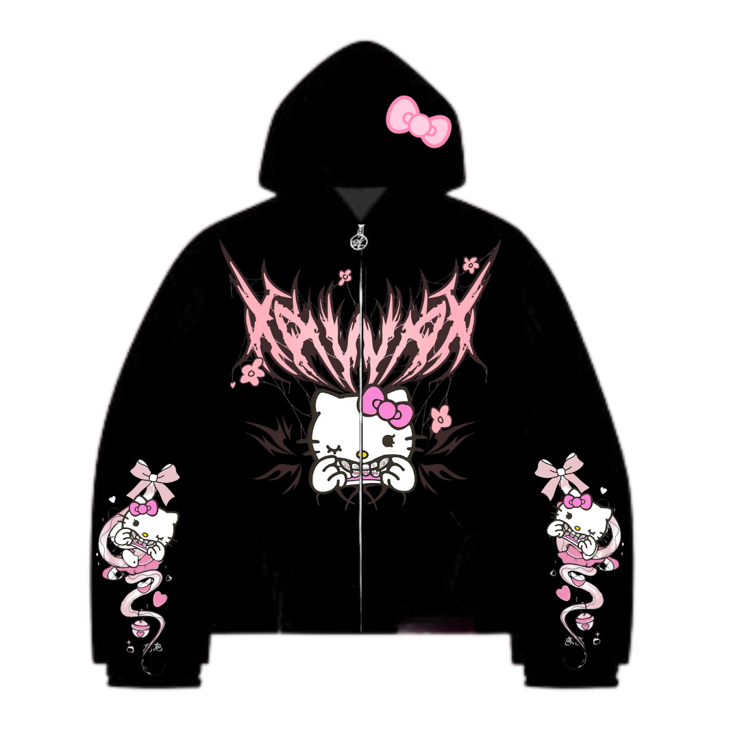 hello kitty zip up