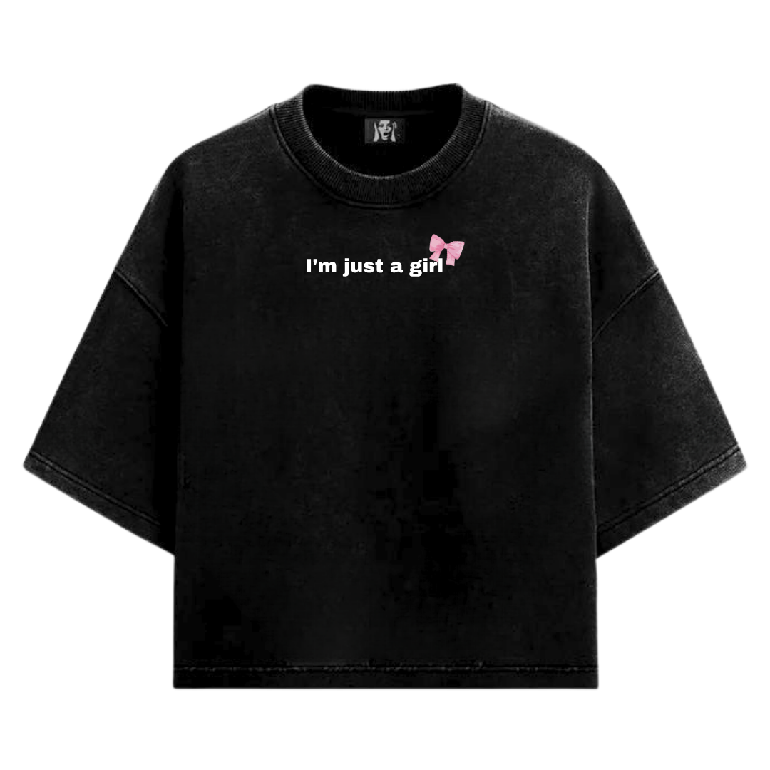 M JUST A GIRL T SHIRT