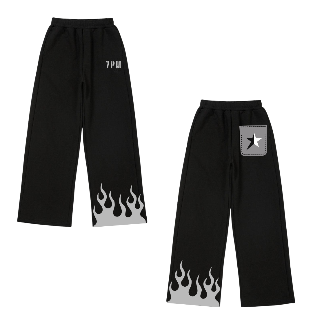 Fire baggy jogger